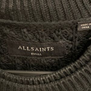31. All Saints knitwear men’s sweater in size small (oversized)
